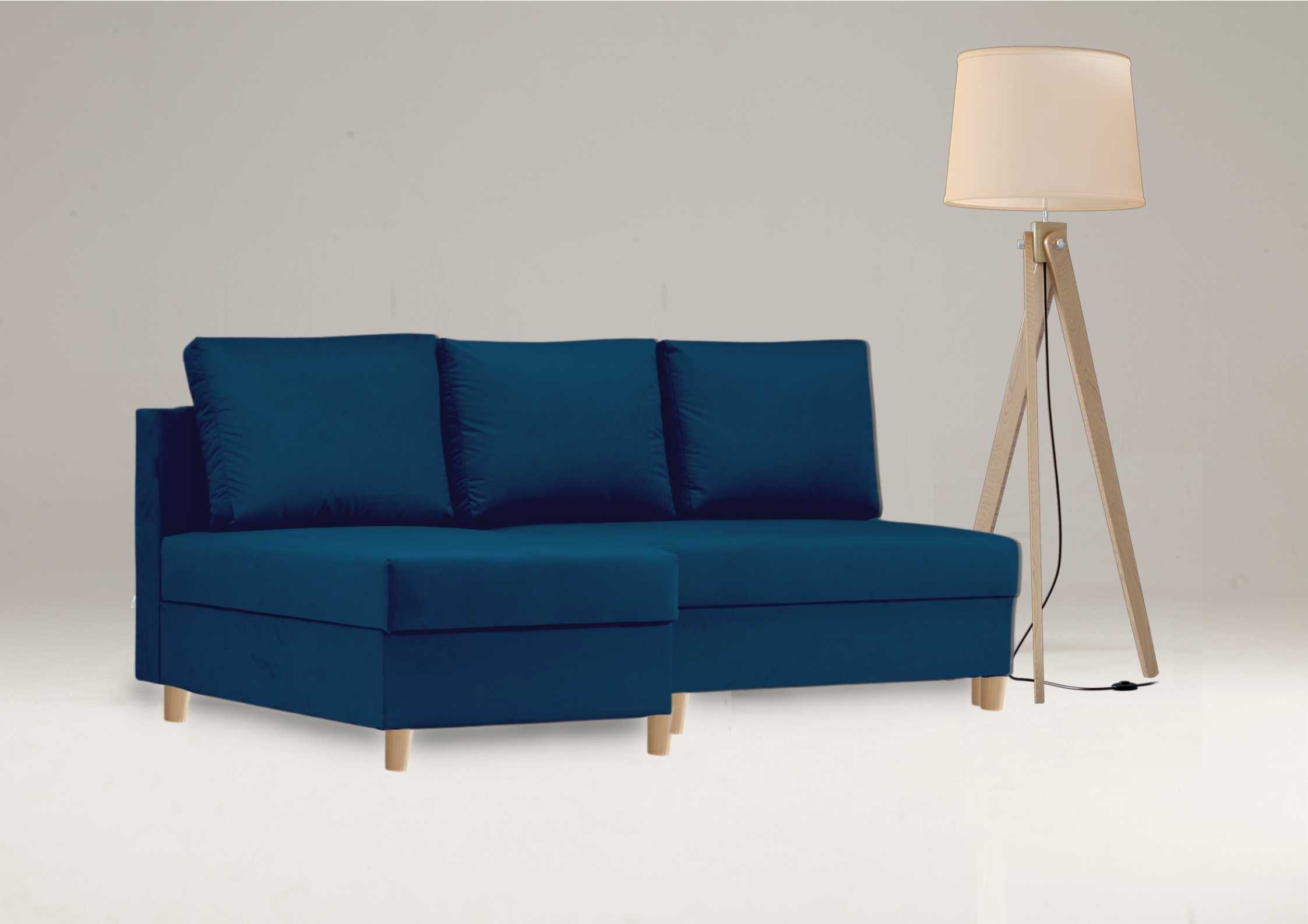 Granatowy narożnik skandynawski